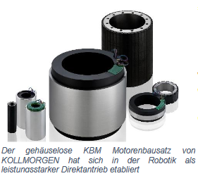 Der gehäuselose KBM Motorenbausatz von KOLLMORGEN
